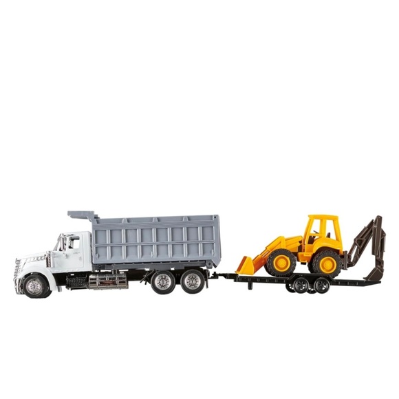 Wheel Master International Lonestar Dump Truck with Wheel Loader Play Toy Truck - Picture 5 of 9